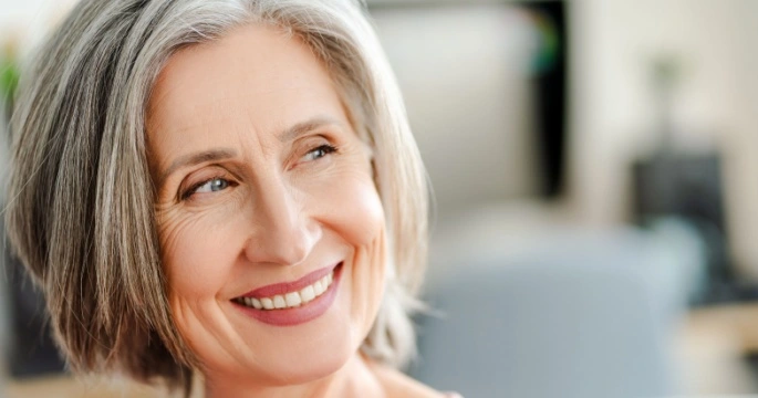 beautiful confident mature woman